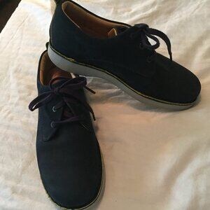 Samuel Hubbard Men's M1100-016 - Hubbard Free Size 8.5 Navy Vibram Sole Shoes